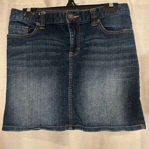 Denim Mini Skirt
